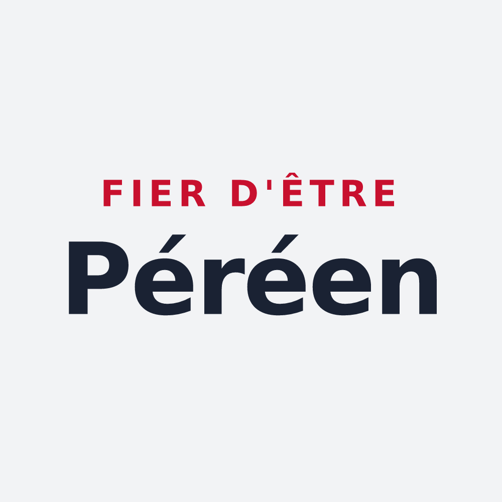 Poster « Fier d'être Péréen » — design pour Saint-Père-Marc-en-Poulet