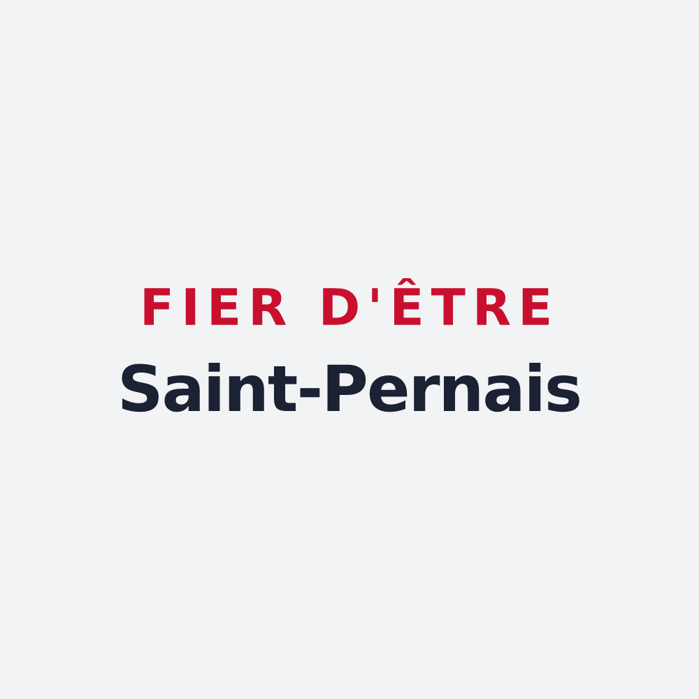 Poster « Fier d'être Saint-Pernais » — design pour Saint-Pern