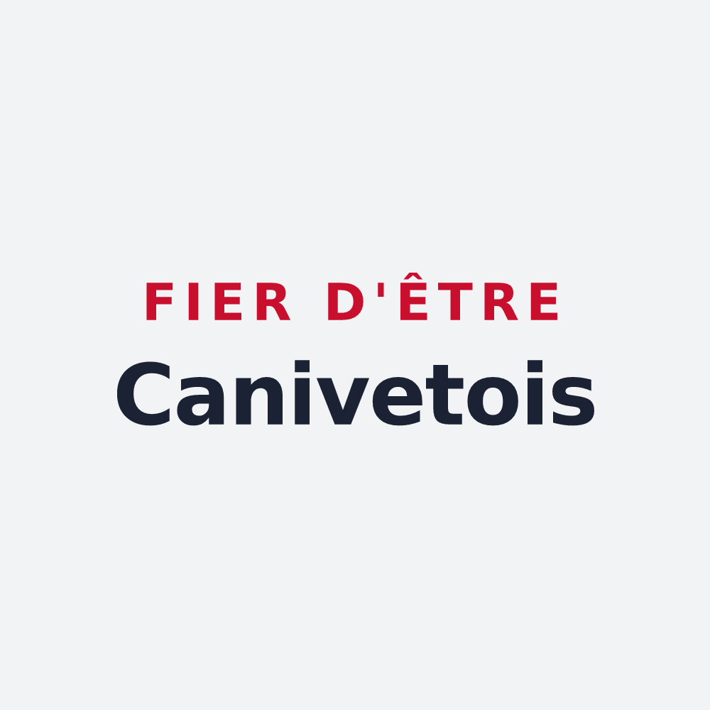 Poster « Fier d'être Canivetois » — design pour Saint-Pierre-Canivet