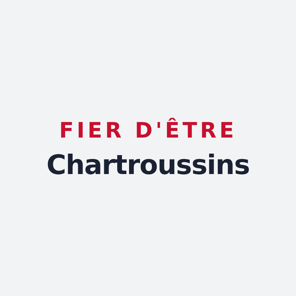 Poster « Fier d'être Chartroussins » — design pour Saint-Pierre-de-Chartreuse