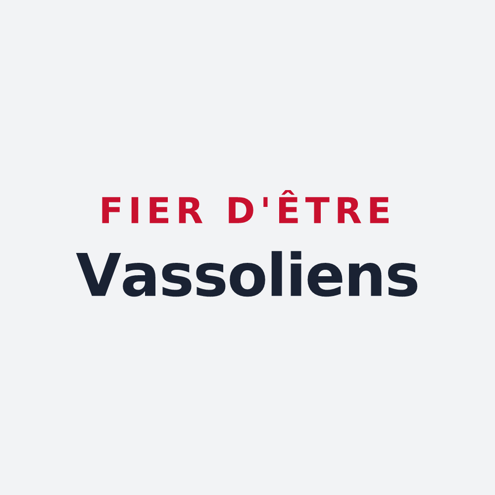 Poster « Fier d'être Vassoliens » — design pour Saint-Pierre-de-Vassols