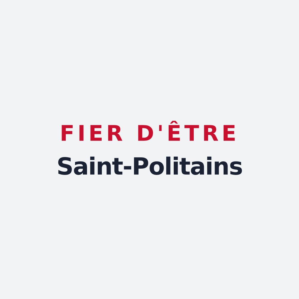 Poster « Fier d'être Saint-Politains » — design pour Saint-Pol-de-Léon