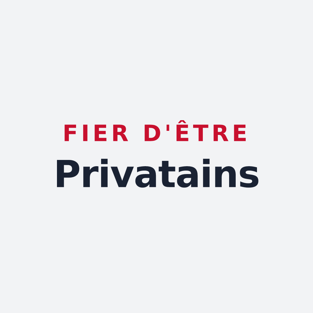 Poster « Fier d'être Privatains » — design pour Saint-Privat-du-Fau