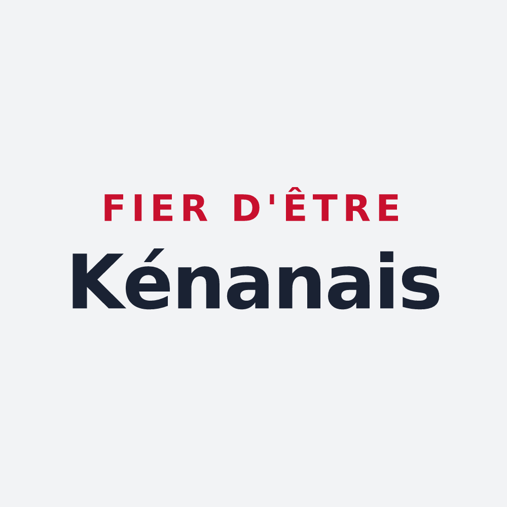 Poster « Fier d'être Kénanais » — design pour Saint-Quay-Perros
