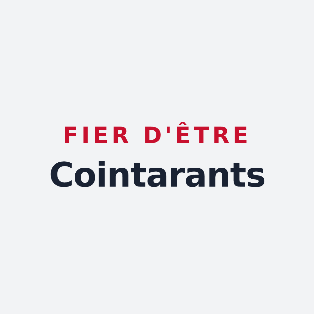 Poster « Fier d'être Cointarants » — design pour Saint-Régis-du-Coin