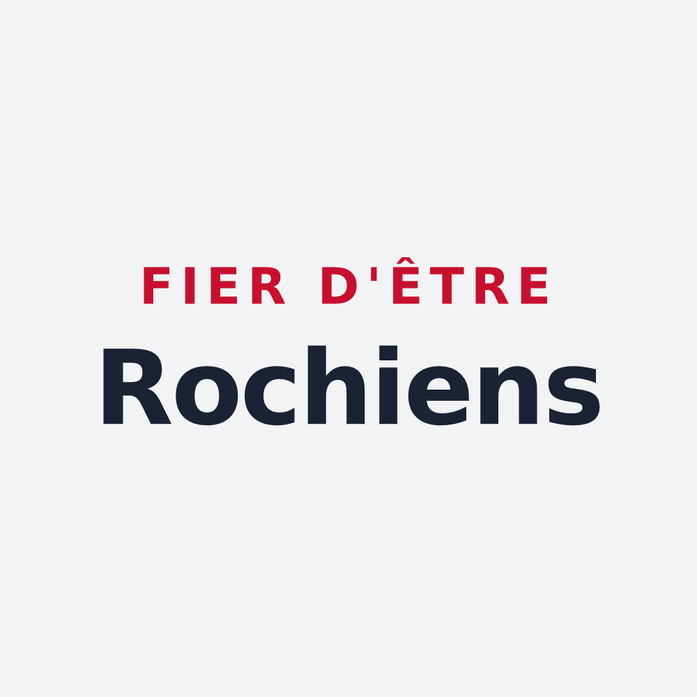 Poster « Fier d'être Rochiens » — design pour Saint-Roch