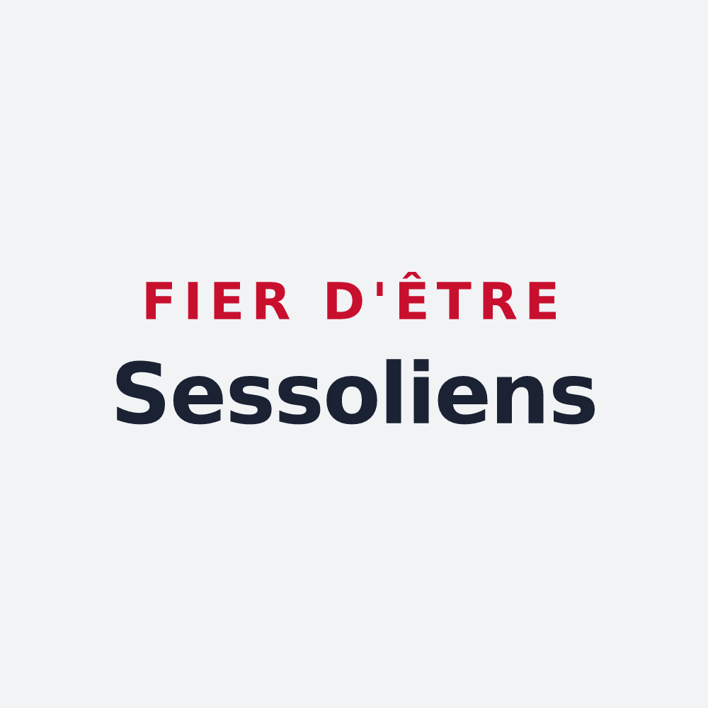 Poster « Fier d'être Sessoliens » — design pour Saint-Sauflieu