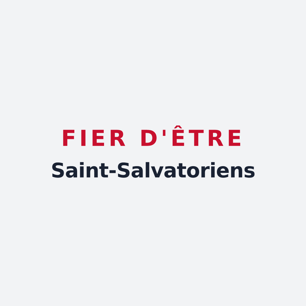 Poster « Fier d'être Saint-Salvatoriens » — design pour Saint-Sauveur-sur-École