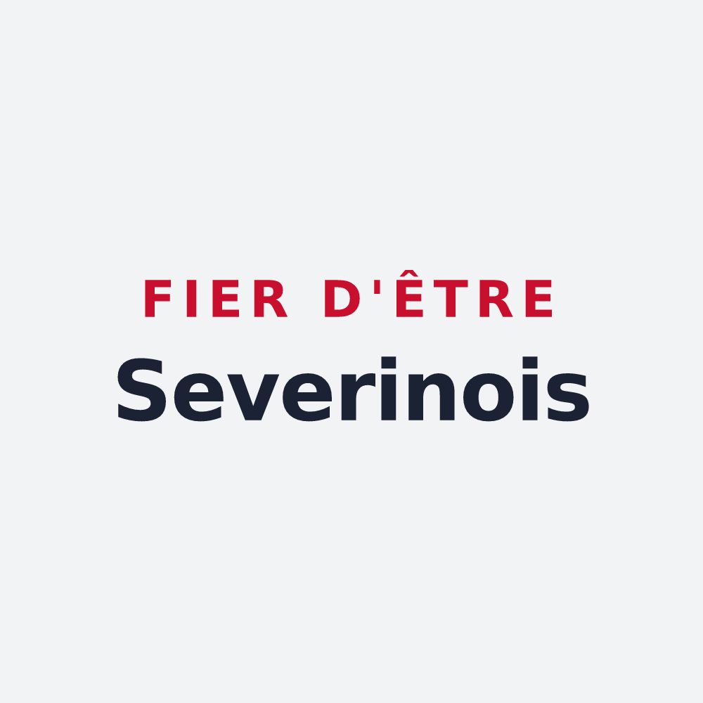 Poster « Fier d'être Severinois » — design pour Saint-Seurin-de-Cursac