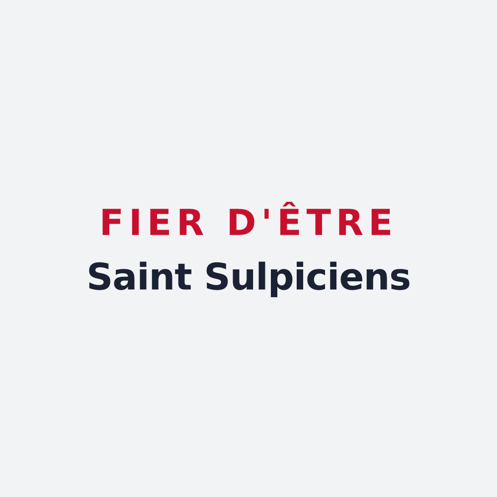 Poster « Fier d'être Saint Sulpiciens » — design pour Saint-Sulpice-de-Pommeray