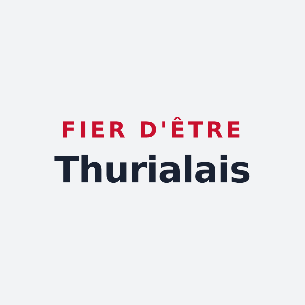 Poster « Fier d'être Thurialais » — design pour Saint-Thurial
