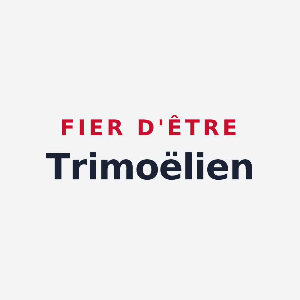 Poster « Fier d'être Trimoëlien » — design pour Saint-Trimoël