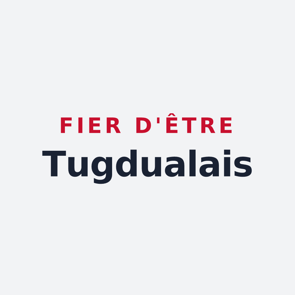 Poster « Fier d'être Tugdualais » — design pour Saint-Tugdual