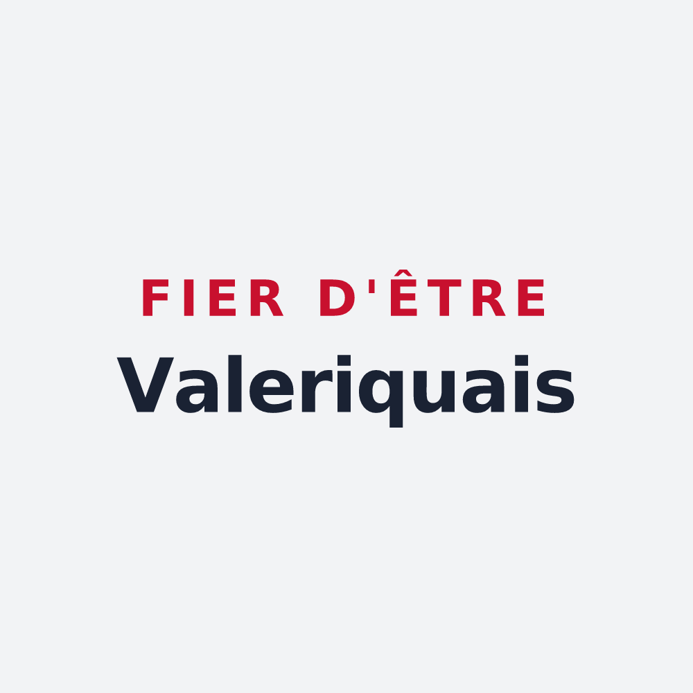 Poster « Fier d'être Valeriquais » — design pour Saint-Valery-en-Caux