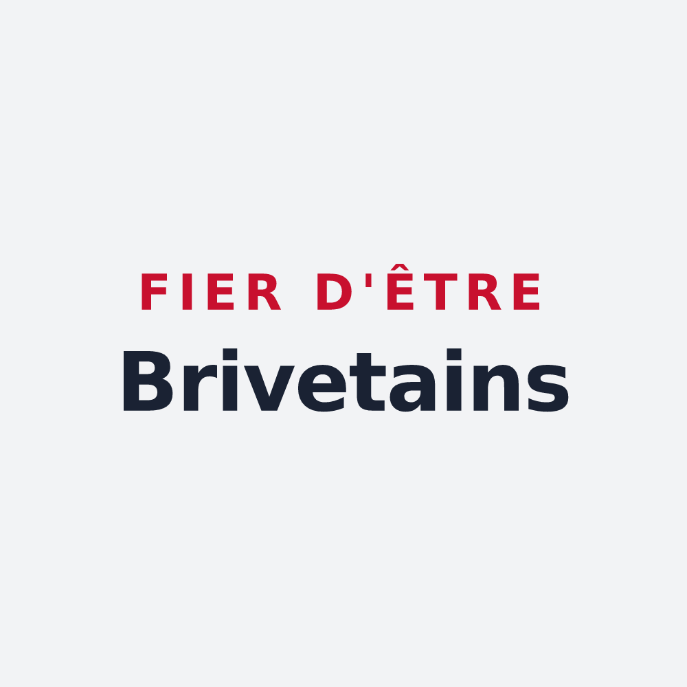 Poster « Fier d'être Brivetains » — design pour Sainte-Anne-sur-Brivet
