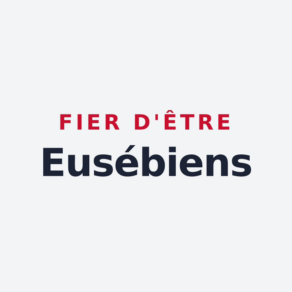 Poster « Fier d'être Eusébiens » — design pour Sainte-Eusoye