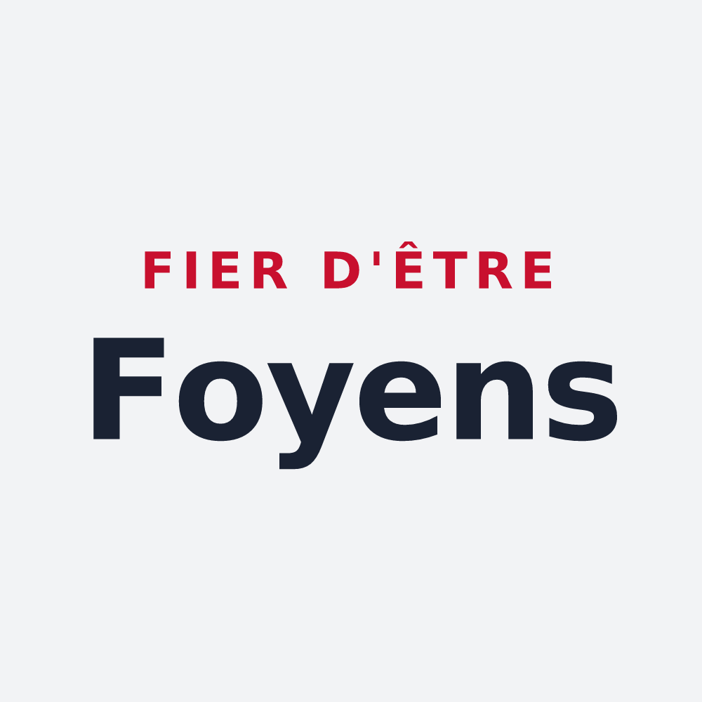 Poster « Fier d'être Foyens » — design pour Sainte-Foy-de-Peyrolières