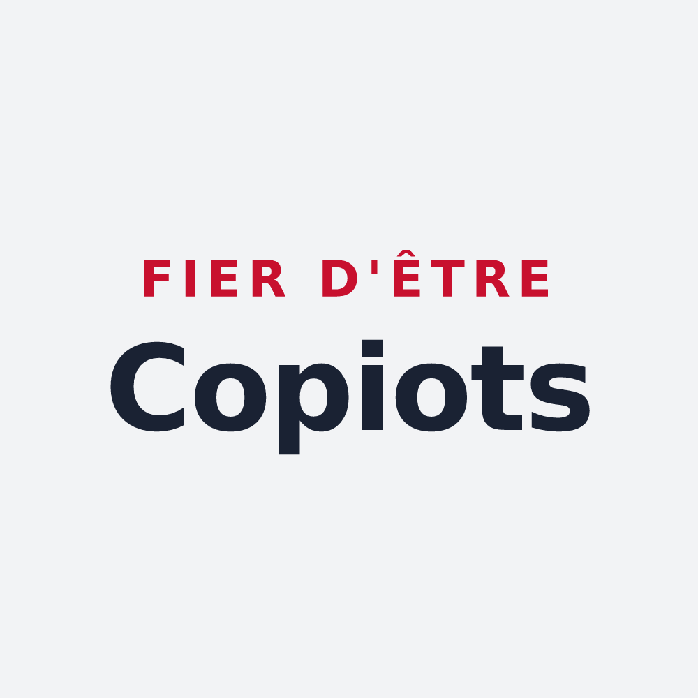 Poster « Fier d'être Copiots » — design pour Sainte-Marie-à-Py