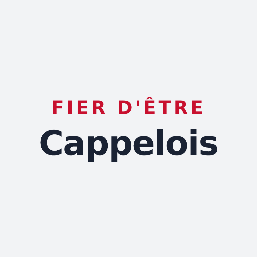 Poster « Fier d'être Cappelois » — design pour Sainte-Marie-Cappel