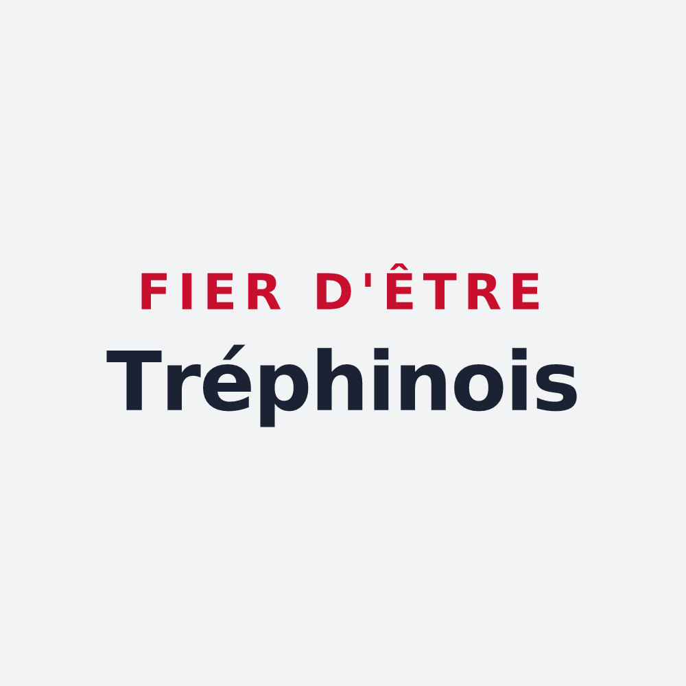 Poster « Fier d'être Tréphinois » — design pour Sainte-Tréphine