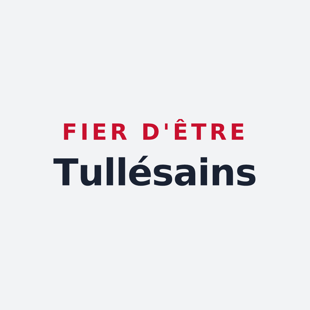 Poster « Fier d'être Tullésains » — design pour Sainte-Tulle