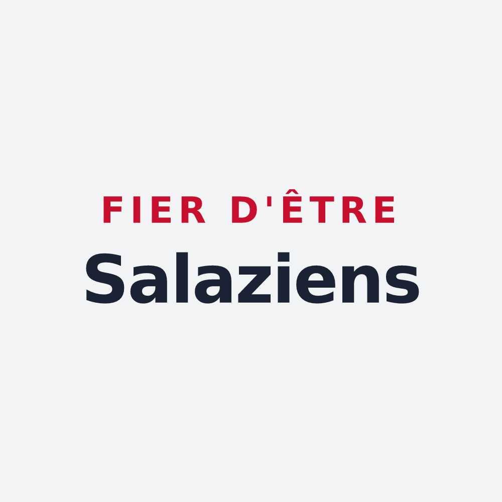 Poster « Fier d'être Salaziens » — design pour Salazie