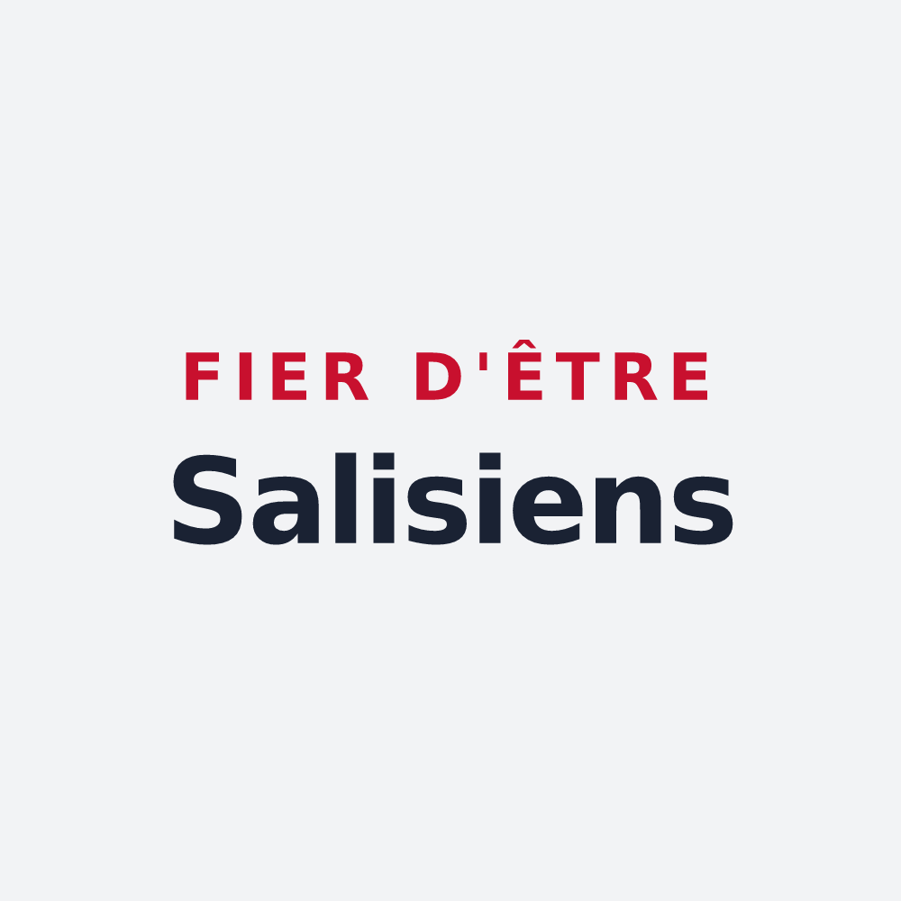 Poster « Fier d'être Salisiens » — design pour Salies-de-Béarn