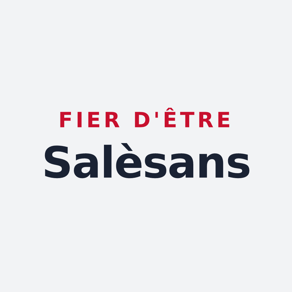 Poster « Fier d'être Salèsans » — design pour Salles