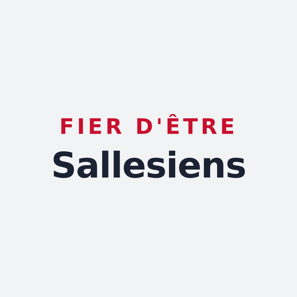 Poster « Fier d'être Sallesiens » — design pour Salles-Lavalette