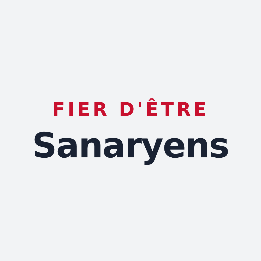 Poster « Fier d'être Sanaryens » — design pour Sanary-sur-Mer