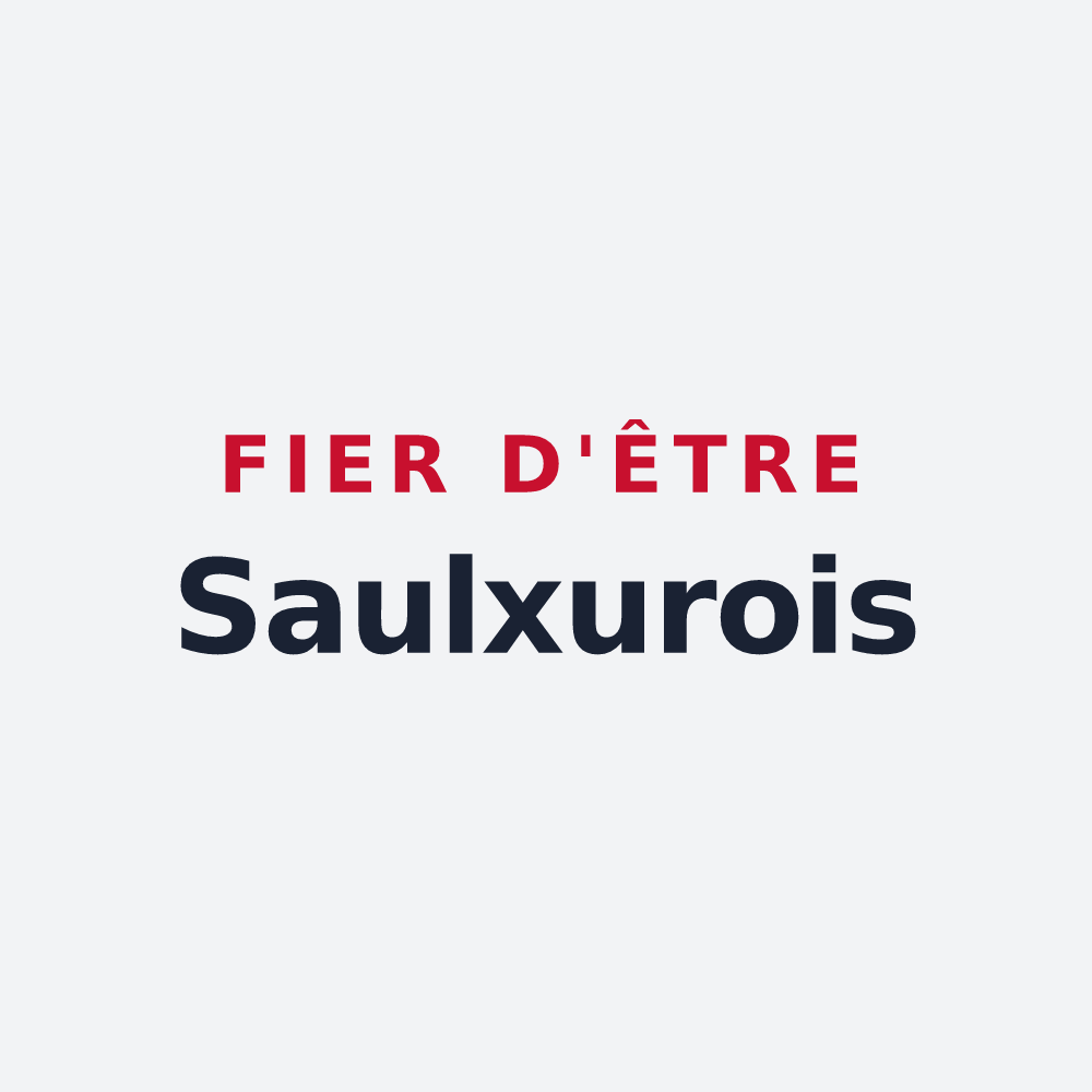 Poster « Fier d'être Saulxurois » — design pour Saulxures