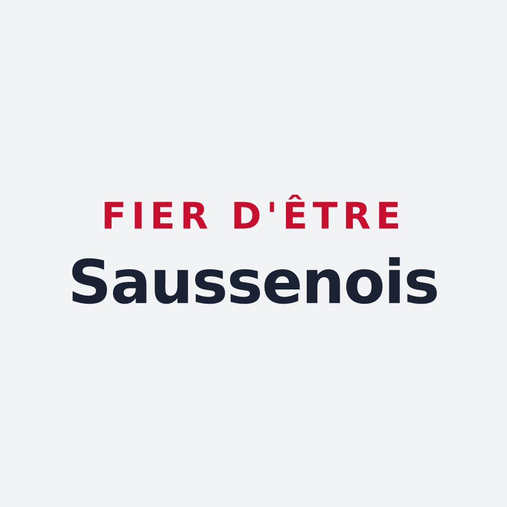 Poster « Fier d'être Saussenois » — design pour Saussens