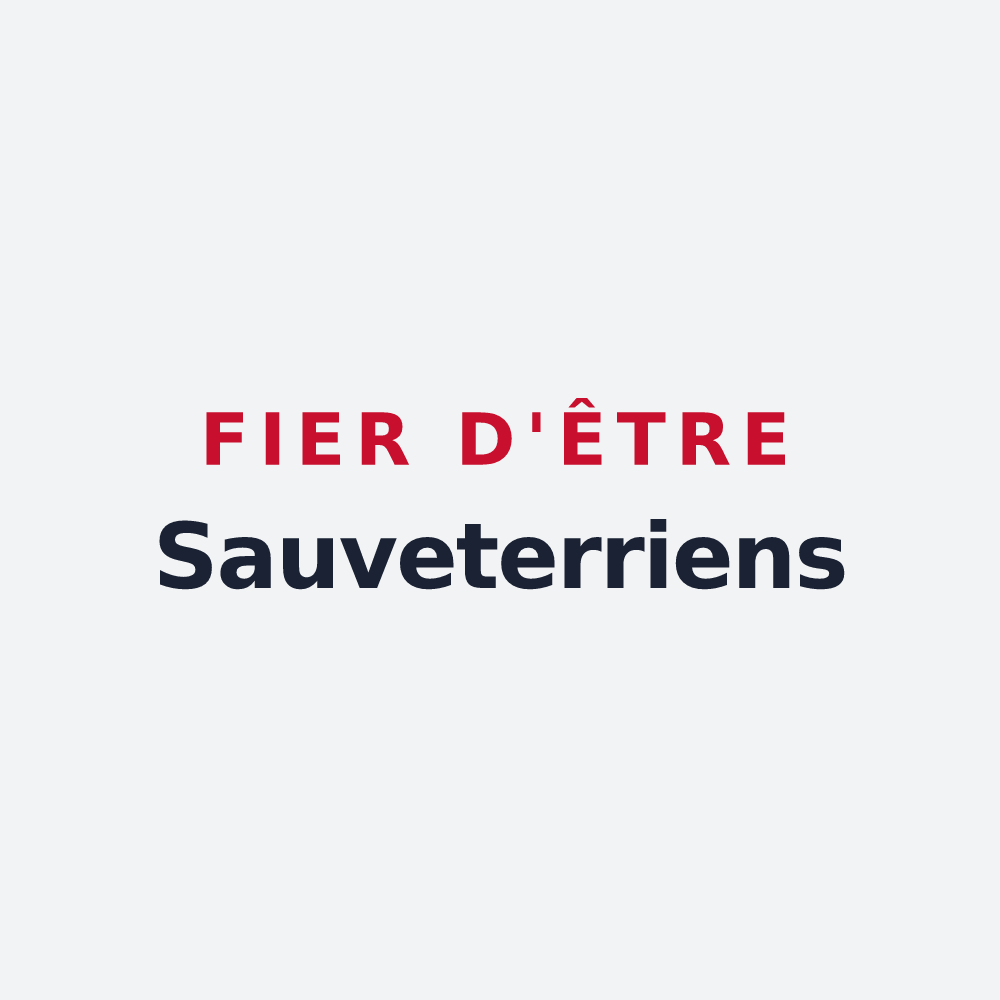 Poster « Fier d'être Sauveterriens » — design pour Sauveterre-de-Comminges