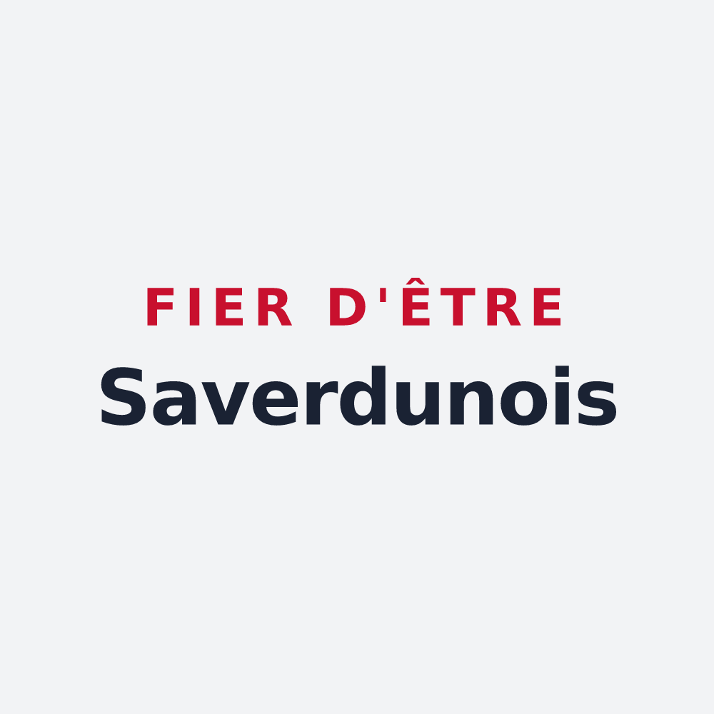Poster « Fier d'être Saverdunois » — design pour Saverdun