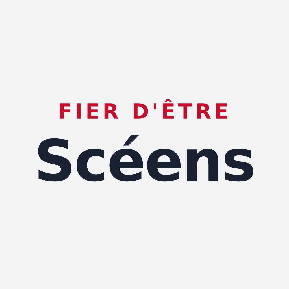 Poster « Fier d'être Scéens » — design pour Sceaux