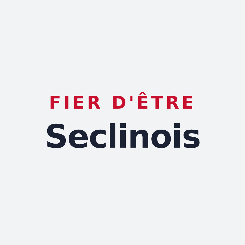 Poster « Fier d'être Seclinois » — design pour Seclin