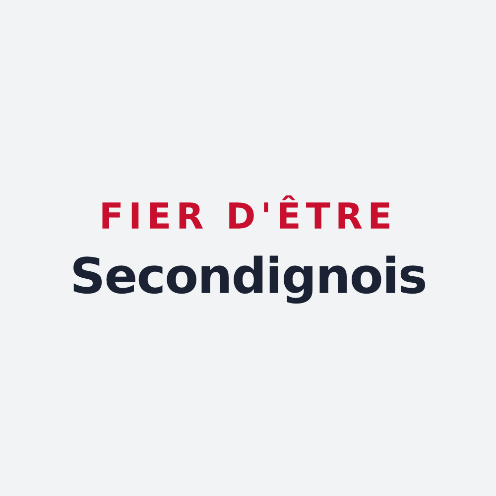 Poster « Fier d'être Secondignois » — design pour Secondigny