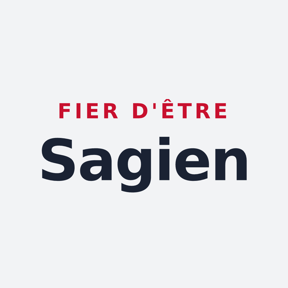 Poster « Fier d'être Sagien » — design pour Sées