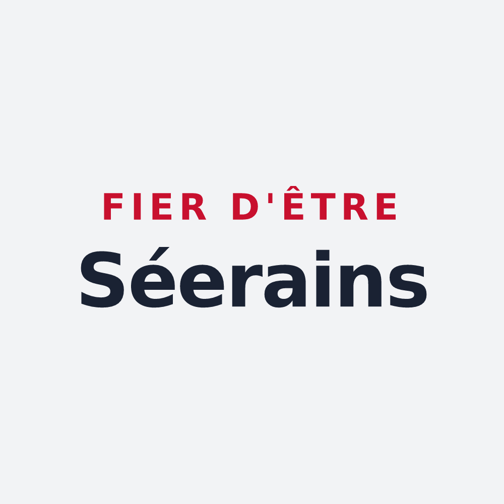 Poster « Fier d'être Séerains » — design pour Séez