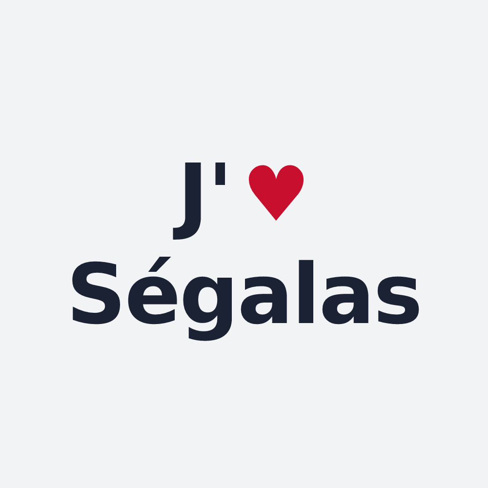 Poster personnalisé Ségalas — design J'aime Ségalas