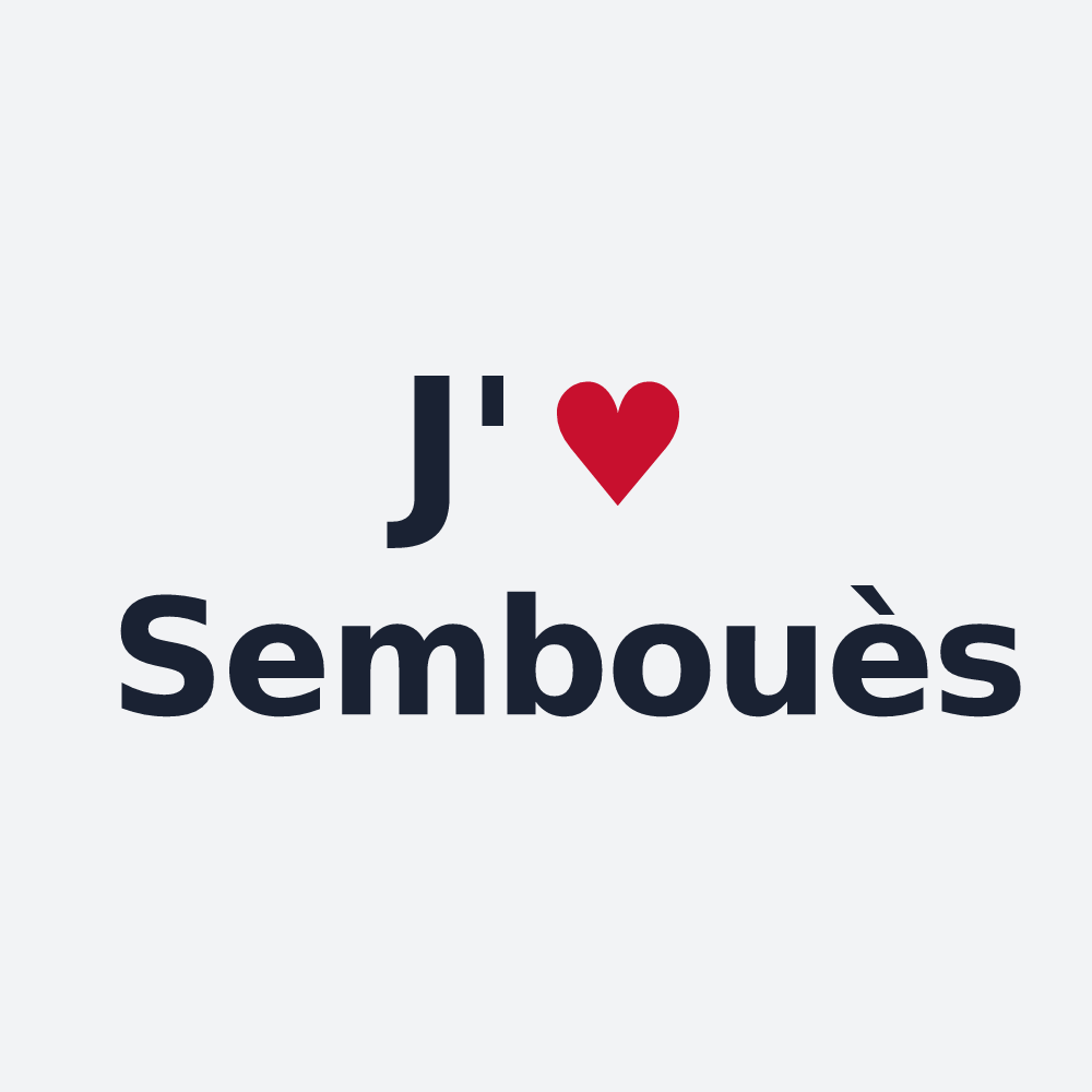 Poster personnalisé Sembouès — design J'aime Sembouès