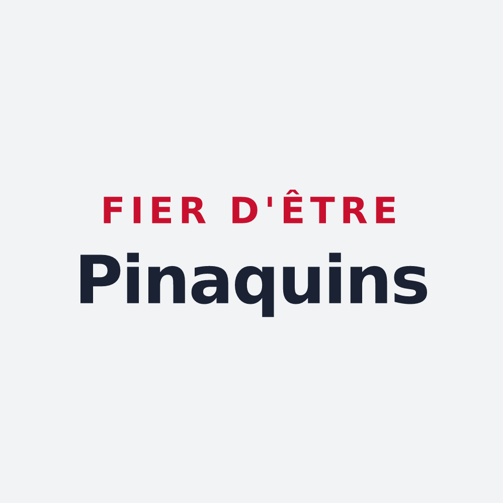 Poster « Fier d'être Pinaquins » — design pour Sempigny