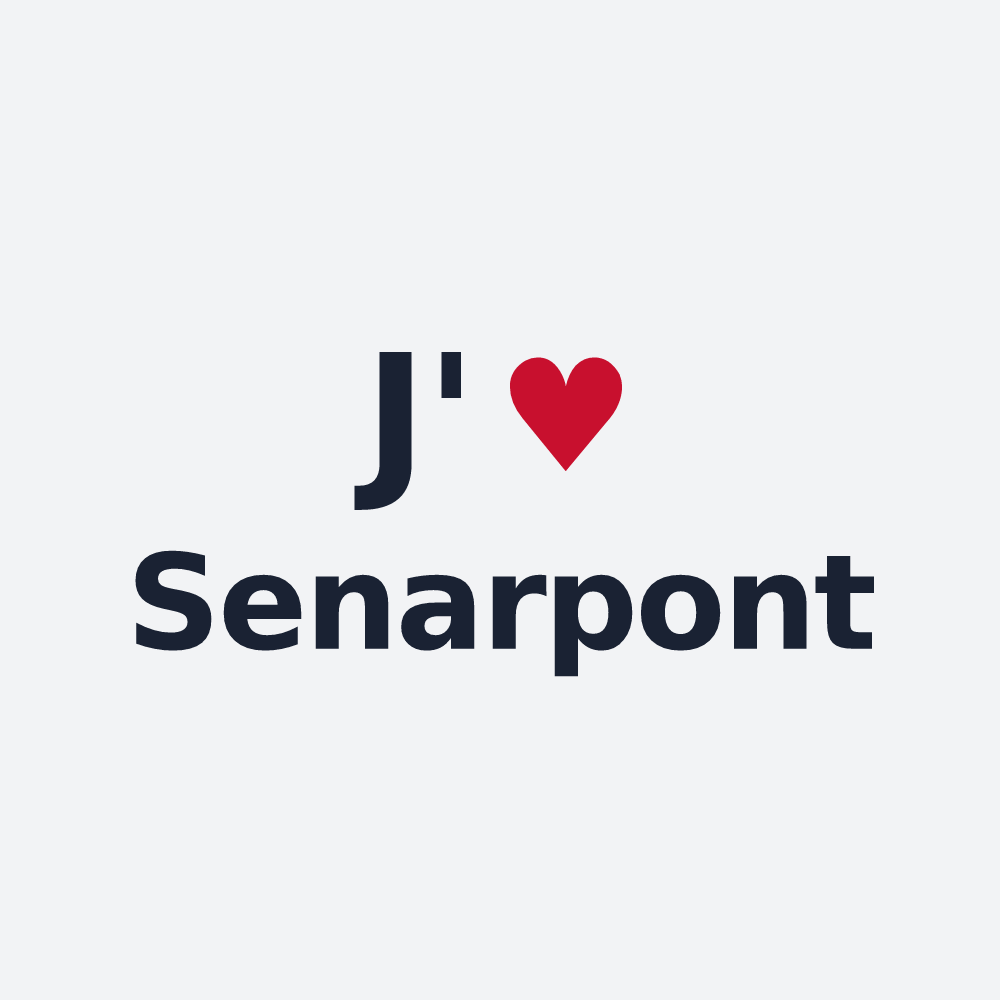 Poster personnalisé Senarpont — design J'aime Senarpont