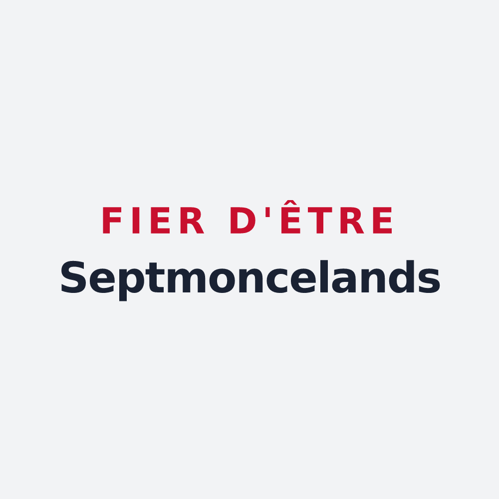 Poster « Fier d'être Septmoncelands » — design pour Septmoncel les Molunes
