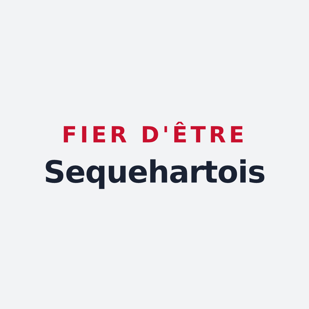 Poster « Fier d'être Sequehartois » — design pour Sequehart