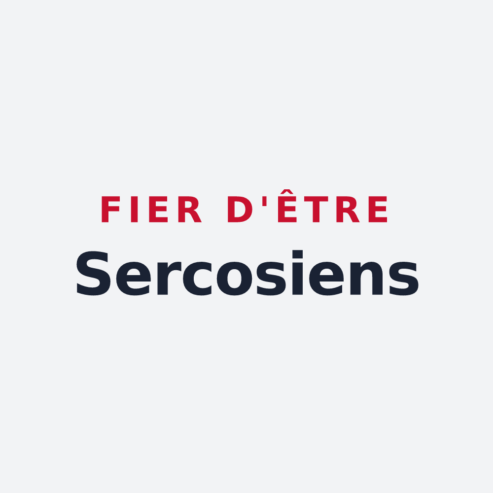 Poster « Fier d'être Sercosiens » — design pour Sercœur