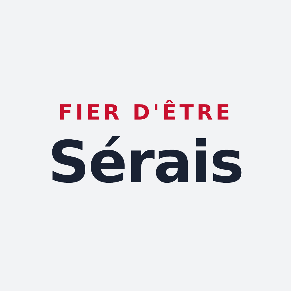 Poster « Fier d'être Sérais » — design pour Sère-Rustaing