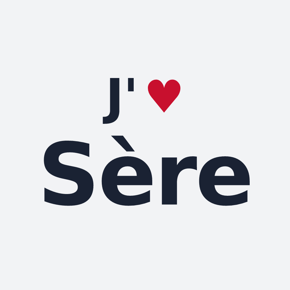 Poster personnalisé Sère — design J'aime Sère