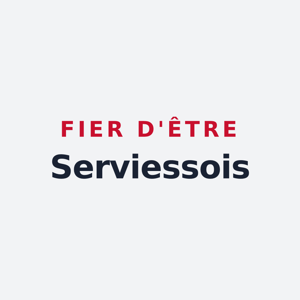 Poster « Fier d'être Serviessois » — design pour Serviès-en-Val
