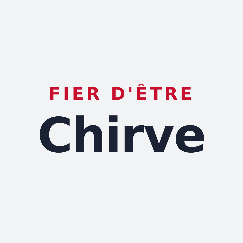 Poster « Fier d'être Chirve » — design pour Servoz